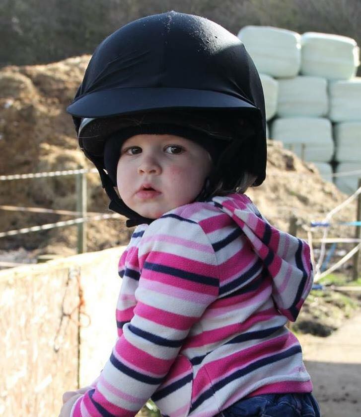 A parents view of their child learning to ride